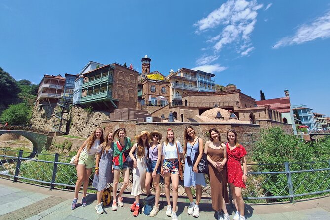 Tbilisi old town & soviet heritage - Private driver-guided Tour - Metekhi Cathedral and the first view of old Tbilisi