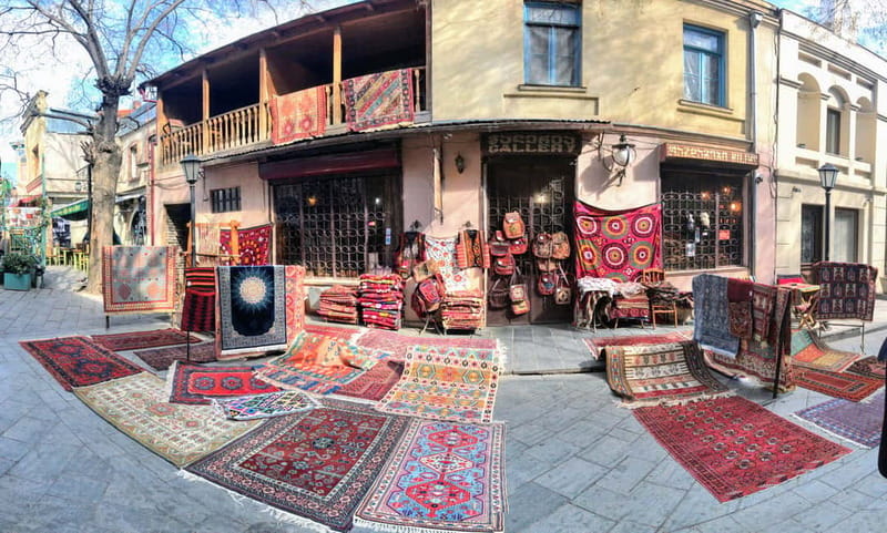 Tbilisi: Old Town Walking Tour - Must-See Attractions - The Bath District and its waterfall