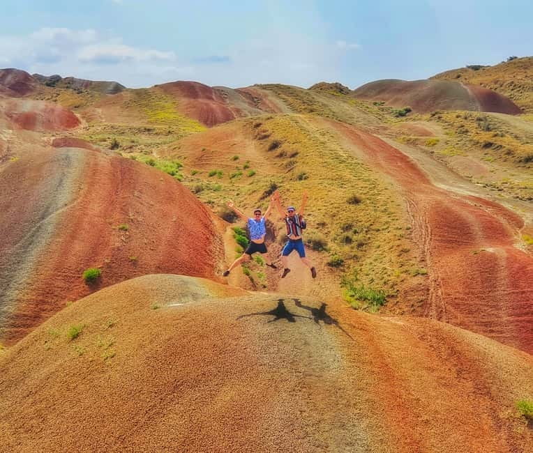 Tbilisi: Real Adventure – Gareja & Rainbow Desert 4x4 + Hike - St. John cave monastery above the desert
