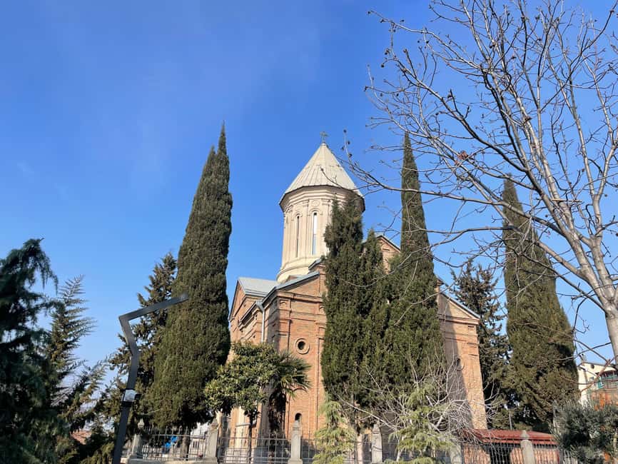 Tbilisi: Religious Heritage Guided Walking Tour - A Catholic church with an unexpected architectural note
