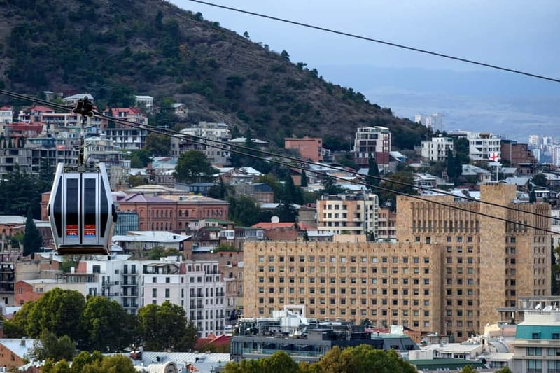 Tbilisi: Sightseeing Tour, Wine or Beer Tasting, & Cable Car - From Liberty Square into Tbilisi’s older quarters