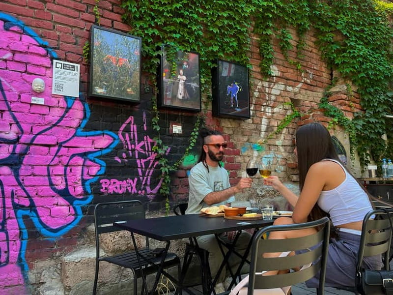 Tbilisi Street Food Tour (All-inclusive) - Starting with cornbread, cheese, and a Georgian toast