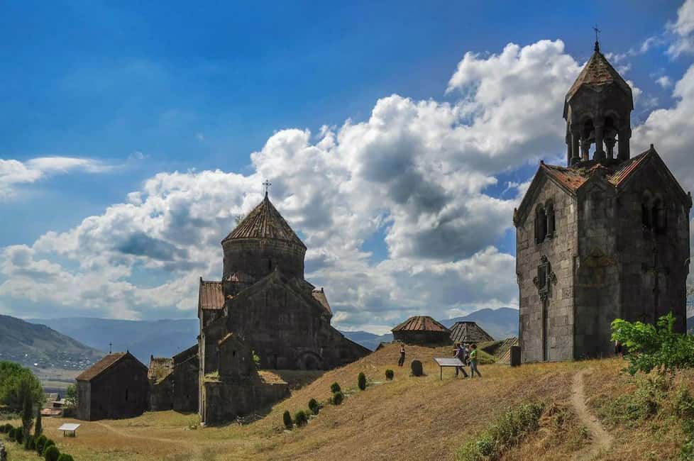 Tbilisi to Armenia Sanahin Akhtala Haghpat Group Day Tour - Akhtala Monastery and its remarkable frescoes