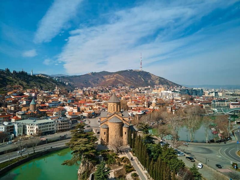 Tbilisi: Walking Tour of Main Highlights With Food & Wine - Rustaveli Avenue: opera, museums, and Parliament