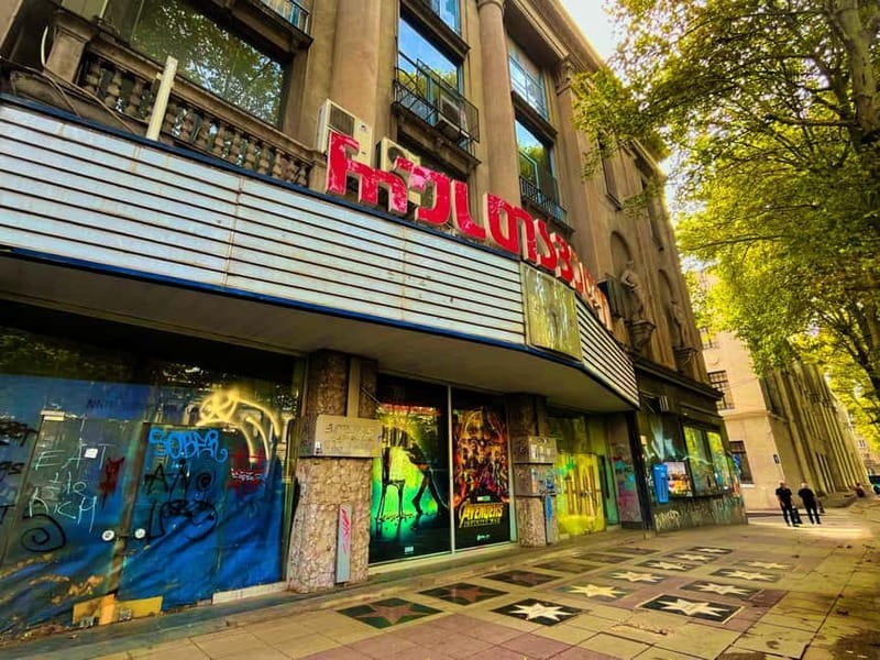 Tbilisi: Walking Tour of Main Highlights With Food & Wine - Freedom Square and the move toward the old city