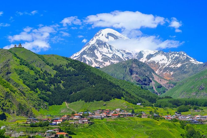 To The Majestic Kazbegi Full Day tour - Mineral springs and unusual rock formations