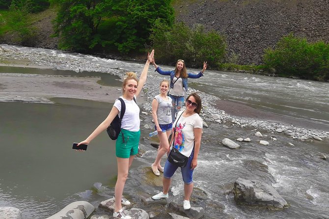Tour to Kazbegi: Georgian Military Road – Ananuri – Gudaury – Kazbegi - Ananuri Fortress is the most rewarding historical stop