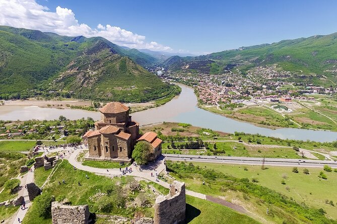 Two Capitals in One Day: Tbilisi and Mtskheta Combo Tour - Jvari Church and the hill above Mtskheta
