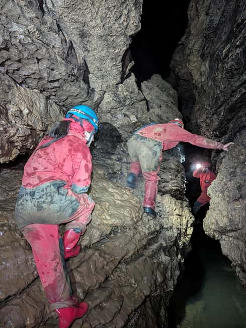 Wild Caving Experience in Melouri Cave Near Kutaisi - The cave’s rock formations and underground water